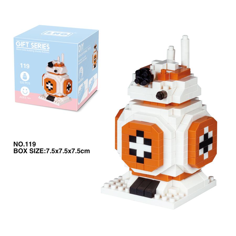 Planet Cartoon Characters Building Blocks Micro Blocks Action Figure Kids Toys Anime Models Halloween Gifts