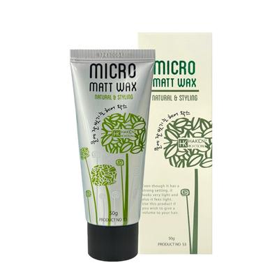 Haken Micro Matt Wax 50g vosk na vlasy, 50g, 6 kusů