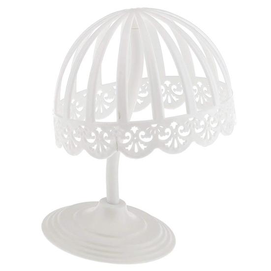 

Подставка для шапок Регулируемый купольный дизайн Подставка из АБС-пластика с эластичной крышкой для дома 1#