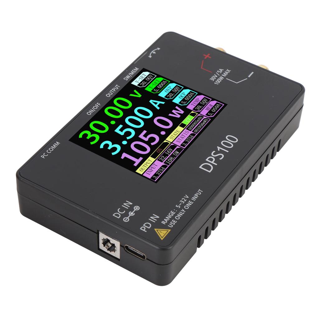 DPS100 100W DC Adjustable Power Supply Portable 30V 5A Programmable Variable Power Supply
