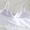 Push Up Swimsuit One Piece Sexy Monokini Solid Swimwear Women Bathers Bathing Swimming Swim Suit Female Summer Beachwear