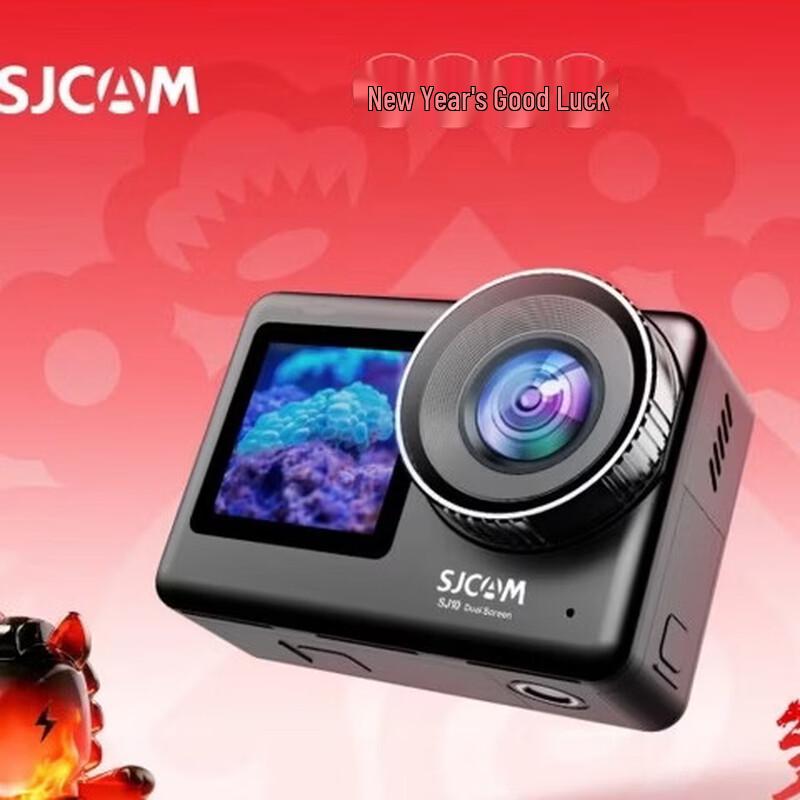 

SJCAM SJ10Pro 4K Dual Screen Action Camera (CN version)