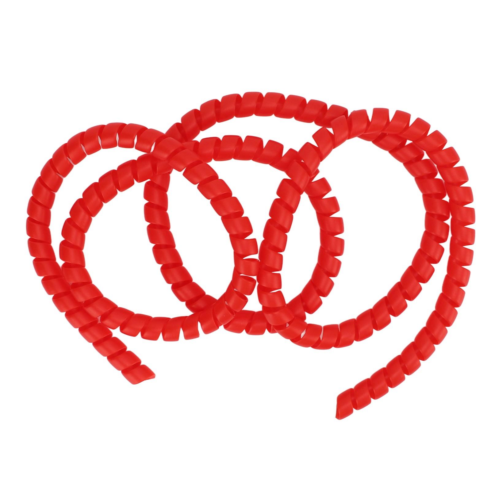 Kaisai White Scooter Universal Spiral Cable Wire Wrap Plastic Spiral Brake Line Wrap For M365 Pro Electric Scoooter