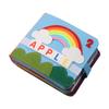 Silent Quiet Busy Plstěné knihy Děti Montessory Vzdělávací hračky Opakovaně použitelné samolepky Monterossi Quietbook Quire Notebook Montessori