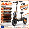 BOYUEDA M2 Electric Scooter for Adults, 10000W Dual Motor, 72V 40Ah LG Battery, 12-Inch Off-Road Tires