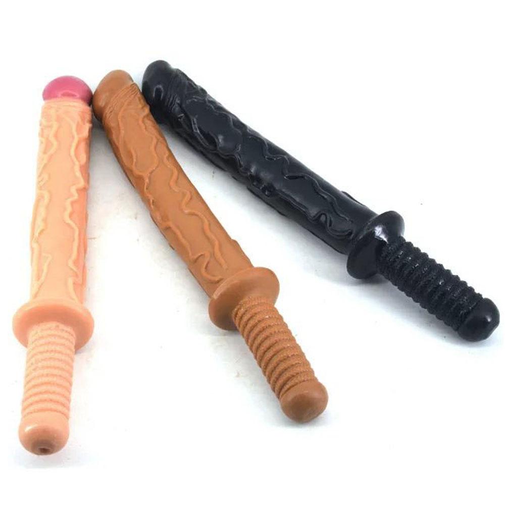 Bulky Dildo with Handle Dildo Long Masturbator Anal Plug Adult Sex Toys  Realistic Penis Monster Dick BDSM Fisting