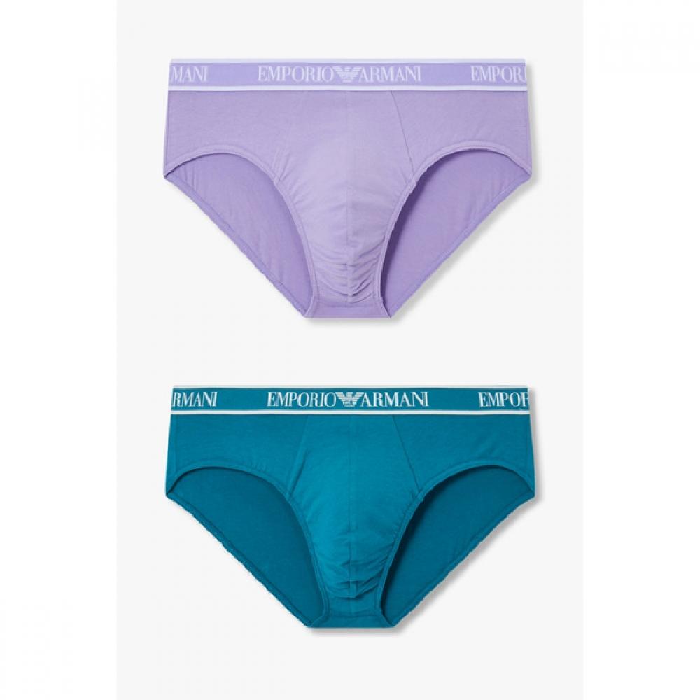 

Emporio Armani Men S Cotton Brief 2pcS Set 11301 11304 L(105)
