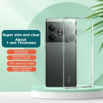 IMAK UX-5 Series for Realme GT 6 5G/GT 6T 5G/GT Neo6 5G/Neo6 SE 5G Case Clear TPU Slim Phone Cover
