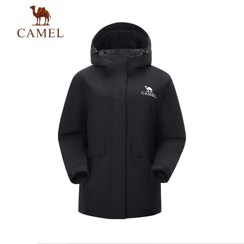 CAMEL Men's Padded Hard Shell Windbreaker Jacket