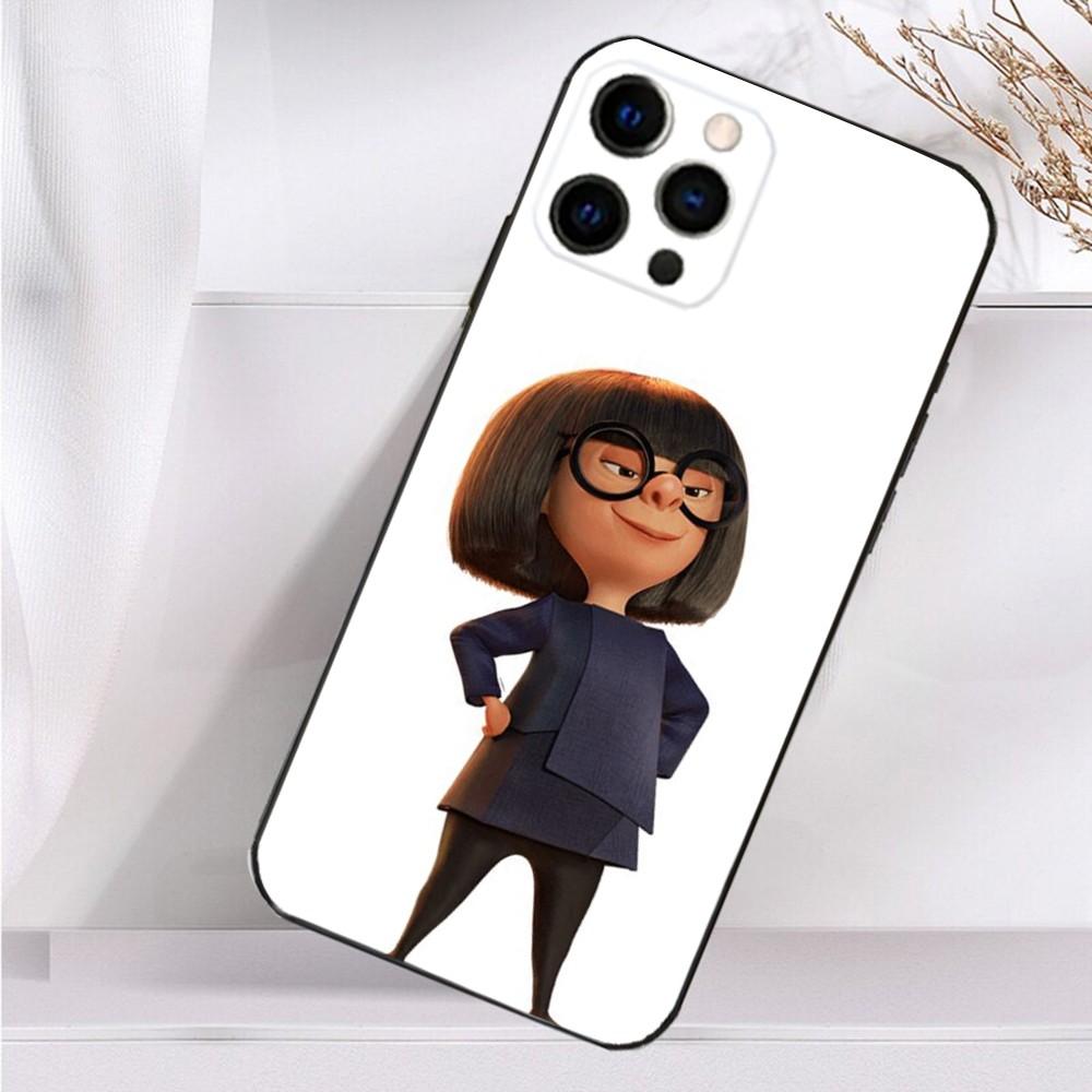 

Anime E-Edna M-Modes-s Phone Case For iPhone 16,15,14,13,12,11 Plus,Pro Max,XS,X,XR,SE,Mini,8,7 Soft Silicone Black Cover iPhone11