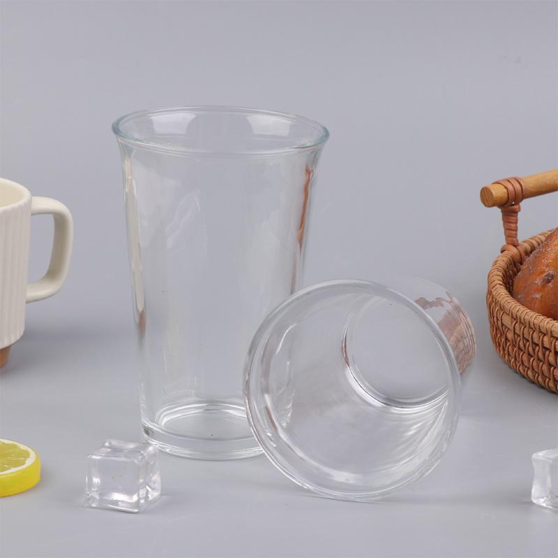 Coffee Cups Glass Transparent Latte Coffee Mug Juice Milk Drinking Glass Drinkware Glass Cup Drink Old Fashioned Glass