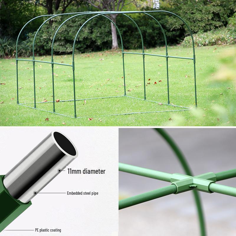 Plant Insulation Shed: Waterproof and Windproof Greenhouse Cover for Balcony Succulents, Winter Weather Protection