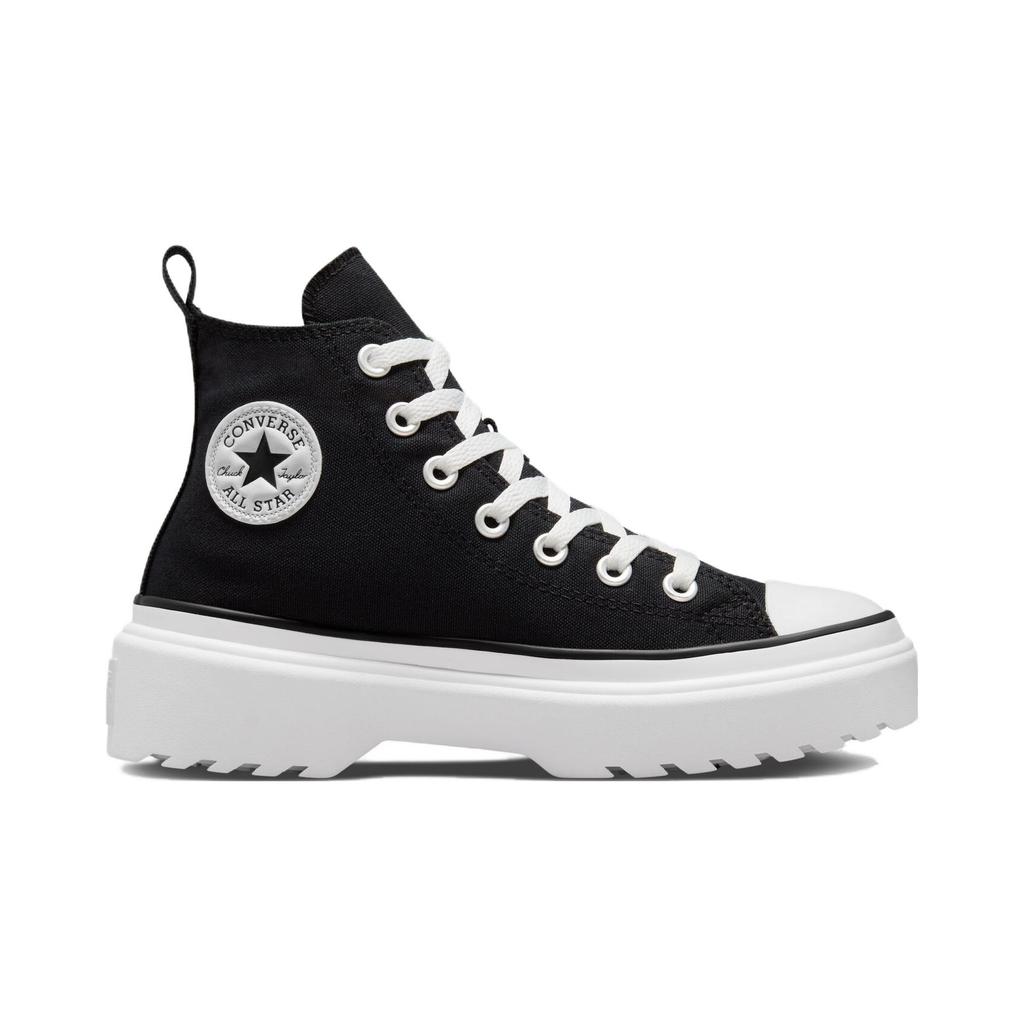 New Converse Chuck Taylor All Star   Lugged Lift Platform High GS 'Black White' A03011C
