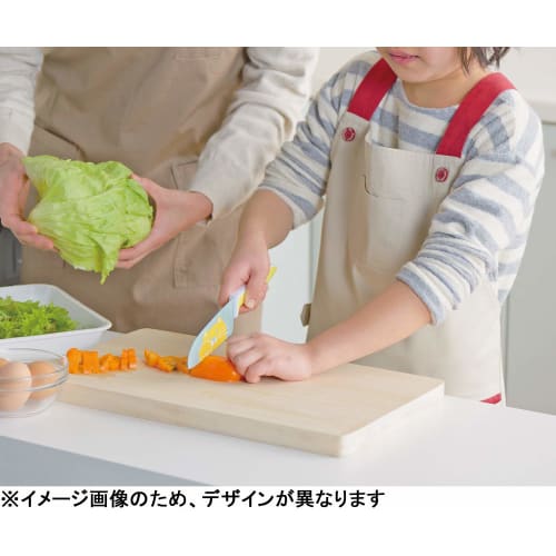 Fuji Cutlery Children's Stainless Steel Knife, Goote Children's Knife (Double-Edged), FC-791, Pink (Rabbit Design), 235mm, AGC0102