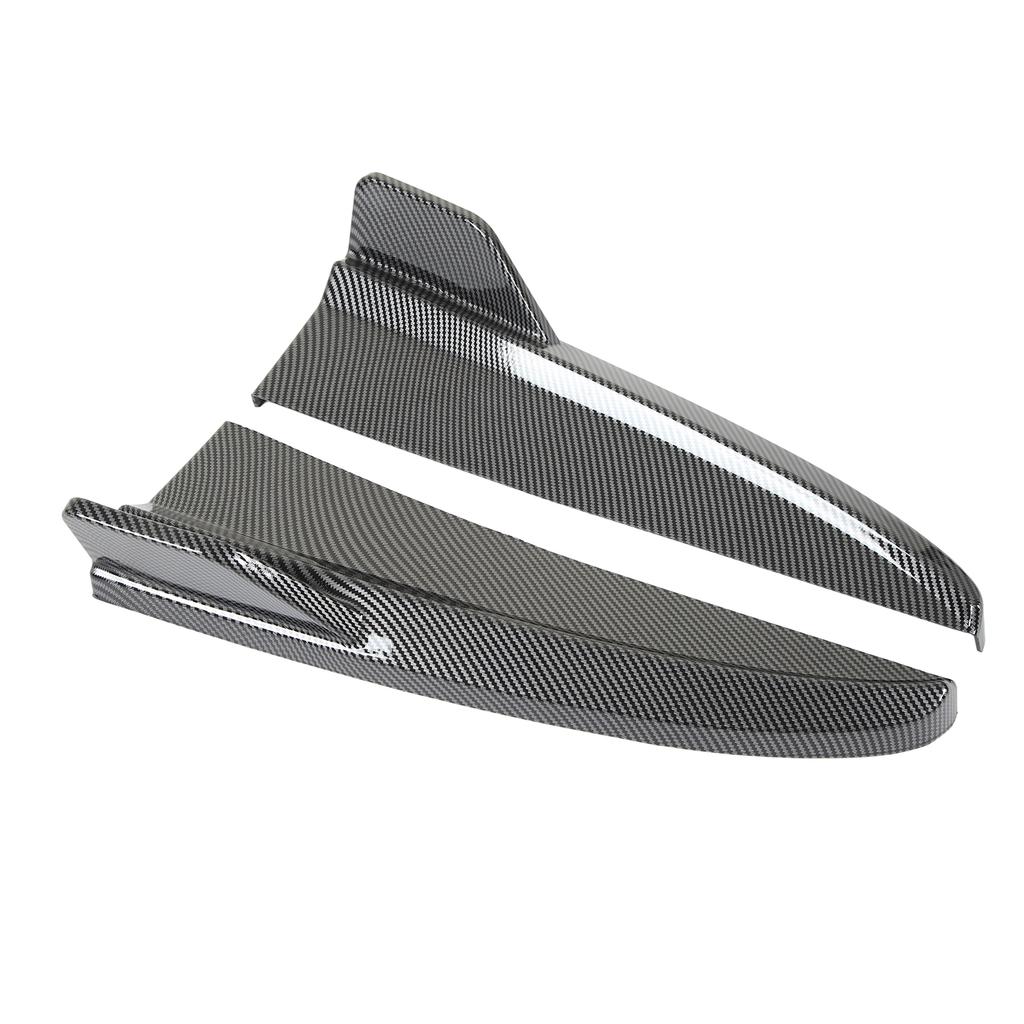 1 Pair Rear Bumper Lip Diffuser Tail Side Splitter Replacement for C‑Class W205 C43  ‑Line 2015‑2021
