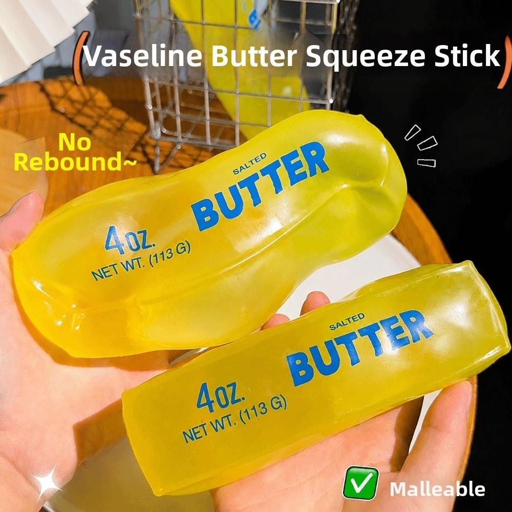 Realistic Sensory Stress Stick Non Rebound Butter Stick Squishy Toy Children's Gifts