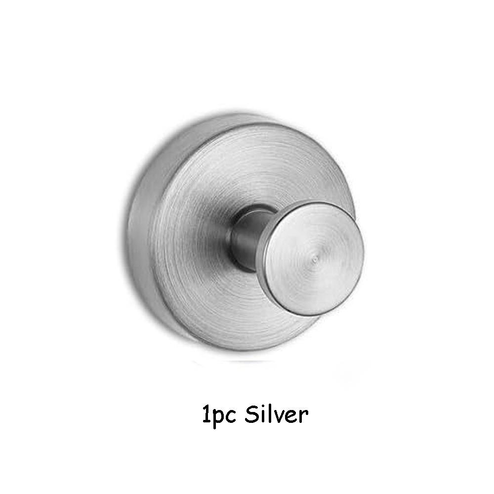 No Drill Christmas Suction Cup Hook Stainless Steel Door Back Hanging Rack Bathroom Hanging