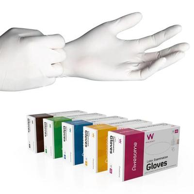 Luvas de Látex Premium para Exame Waldent