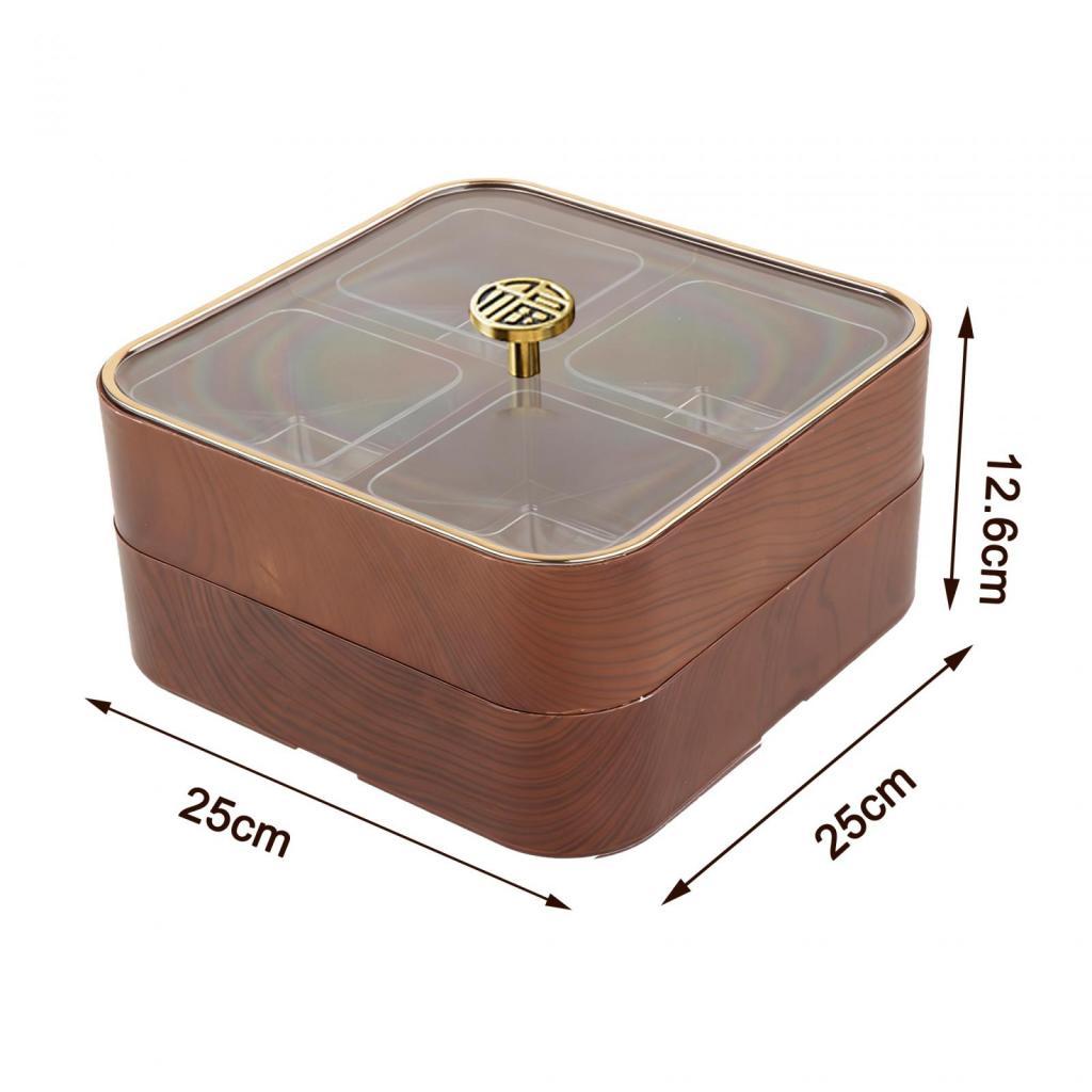 Appetizer Plate Candy Nut Serving Organizer Dining Table Dried Fruit Storage Tray for