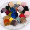 New 1 Meter Velvet Ribbon Thickening Ribbon Velvet Gift Packing Ribbon Frayed Edge Frayed Edged Ribbons Bouquet Wrapping