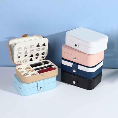 Button Storage Zipper Jewelers Organizer Container Box Portable Jewelry Box Jewelry Organizer Display Travel Jewelry Case Boxes