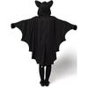 New Kids Vampire Costume Anime Black Vampire Bat Cartoon Character Halloween Costume Battle