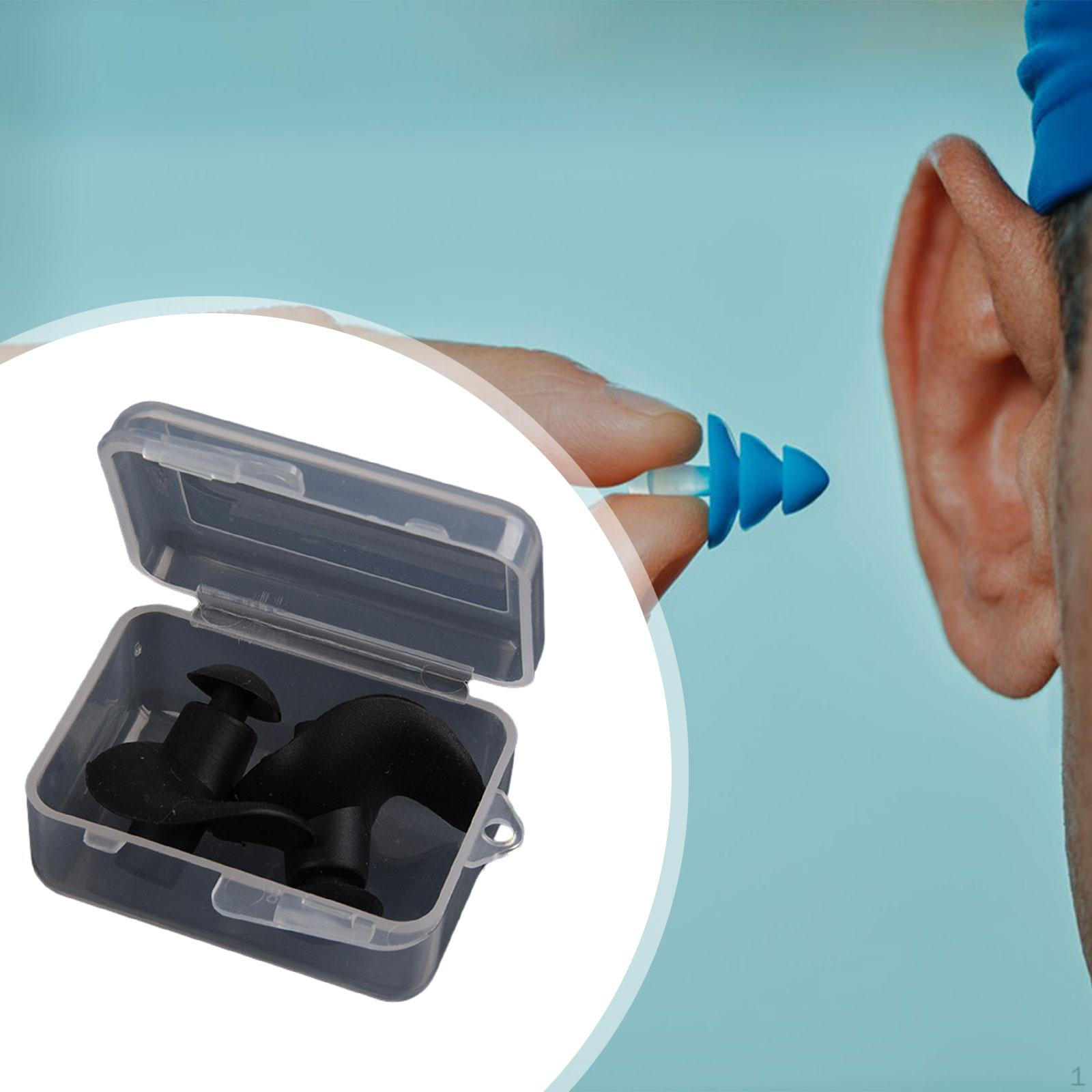 

Комплект защитных наушников для любителей плавания чёрный