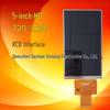 5-дюймовий RGB матричний дисплей із підтримкою сенсорного екрана, 720P HD екран на 40 пінів