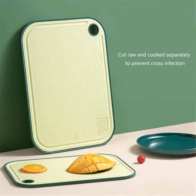 Cutting Boards Fruit Cutting Board Unique Kitchen Tool Plastic Texture Chopping Block Chopping Mat Dishwasher Safe