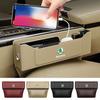 Car Seat Gap Organizer Seat Crevice Slot Storage Box For Skoda Octavia 2 3 A4 A5 Mk1 Fabia Superb Rapid Kodiaq Karoq Accessories