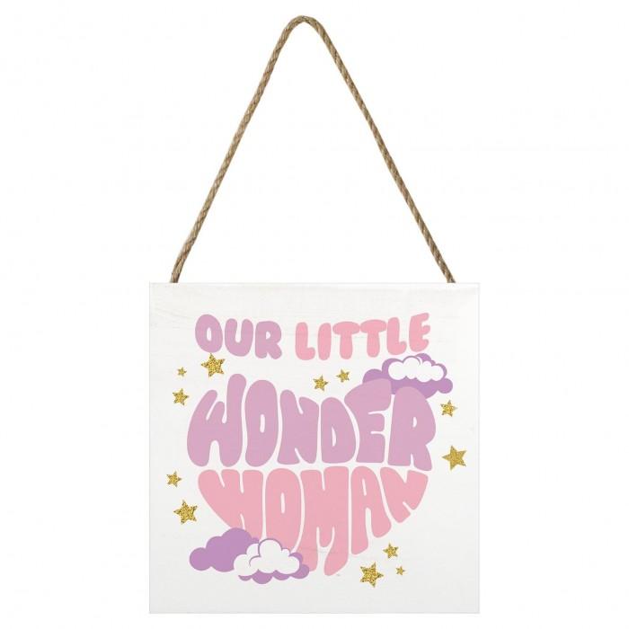 Wonder Woman Little Wooden Plaque