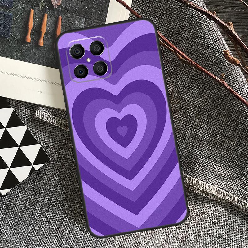 Purple Aesthetic Case For Honor Magic 5 6 Pro 50 70 90 Lite X6 X7 X8 X9 X6a X7a X8a X9a X8b X9b Cover Funda