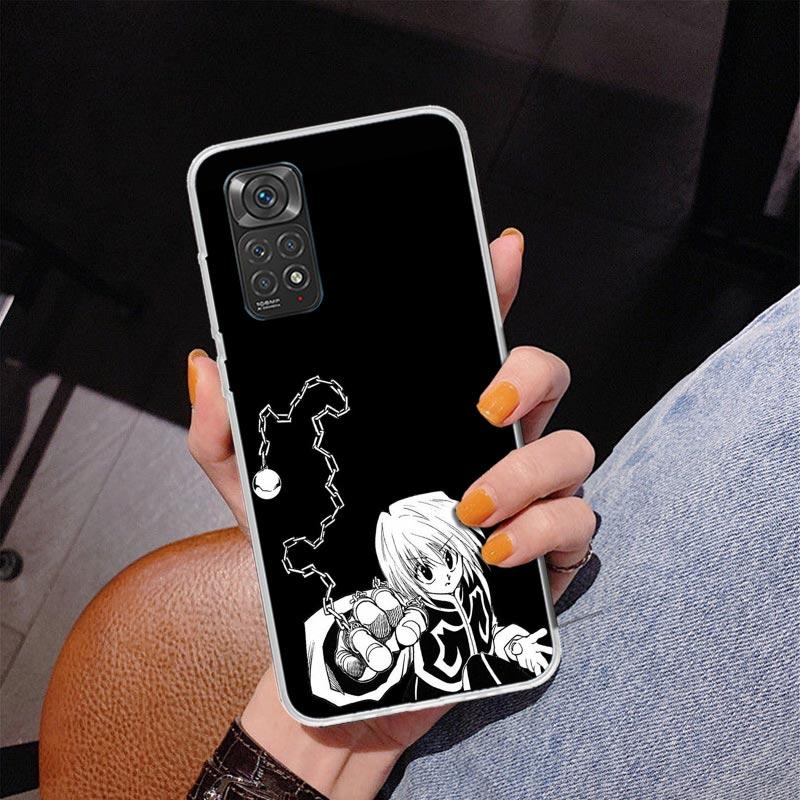 Black White Hunter X Phone Case For Xiaomi Redmi Note 15 14 13 12S 12 11 Pro Plus 14S 11S 11E 10 10S 11T 5G Personalized Cover R