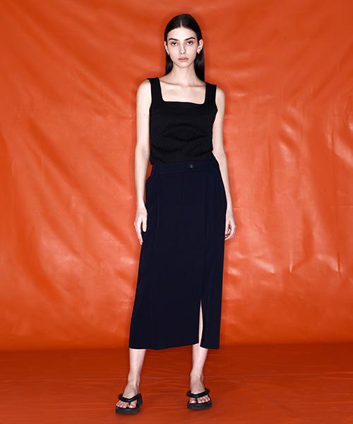 Nuboten Benoit Slit Long Skirt Vwsknc0200