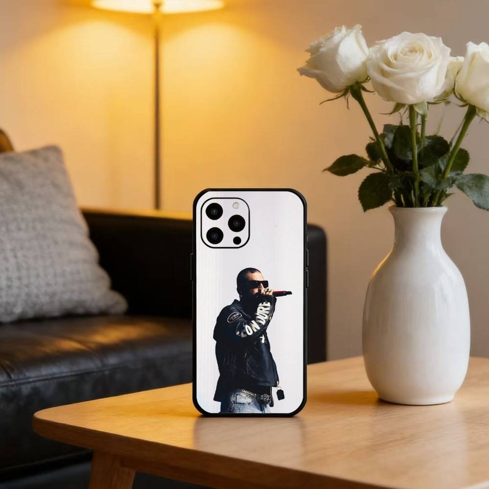 S-Singer M-MaLuMa-a Handyhülle Für iPhone 17 16 15 14 13 12 Max Plus Silikon Schwarze Hülle