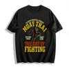 Muay Thai The Art Of Fighting Classic Martial Combat Fight Club Tee Pure Cotton T-shirt