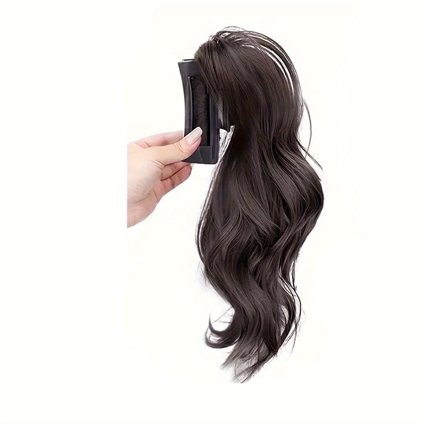 

Хвост с когтями, вьющиеся, волнистые, наращивание хвоста, синтетические заколки для наращивания волос, элегантные аксессуары для повседневного использования, аксессуары для волос 30cm