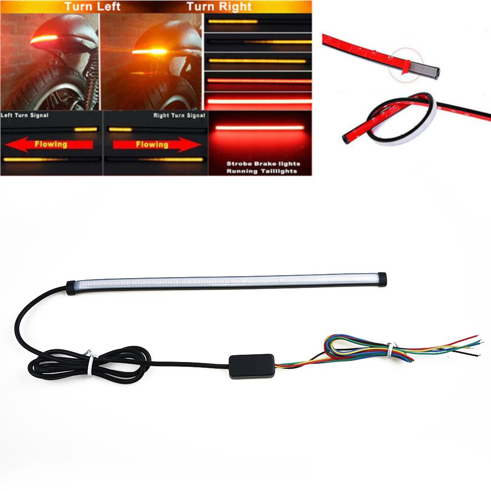 Blinker LED Bremsstreifen Wasserdicht PU+elektronische Komponenten Brandneu