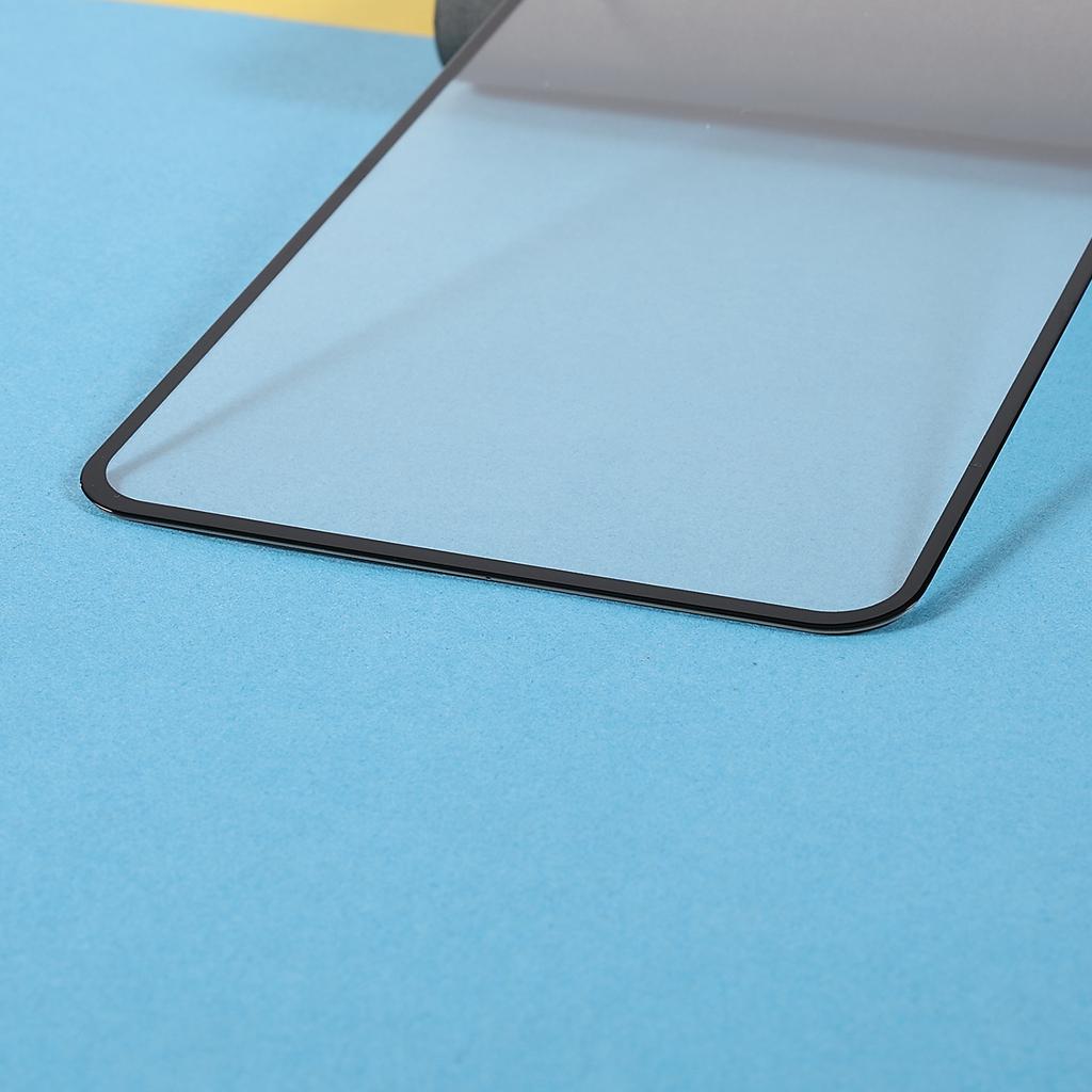 Complete Covering Full Glue Silk Printing HD Clear Tempered Glass Screen Protector for Realme 8i/Narzo 50 4G