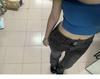 Women's Black & Grey High-Waisted Micro-Flare Jeans - Stretch, Slimming, Versatile Bell Bottom Pants for Autumn/Winter 2022