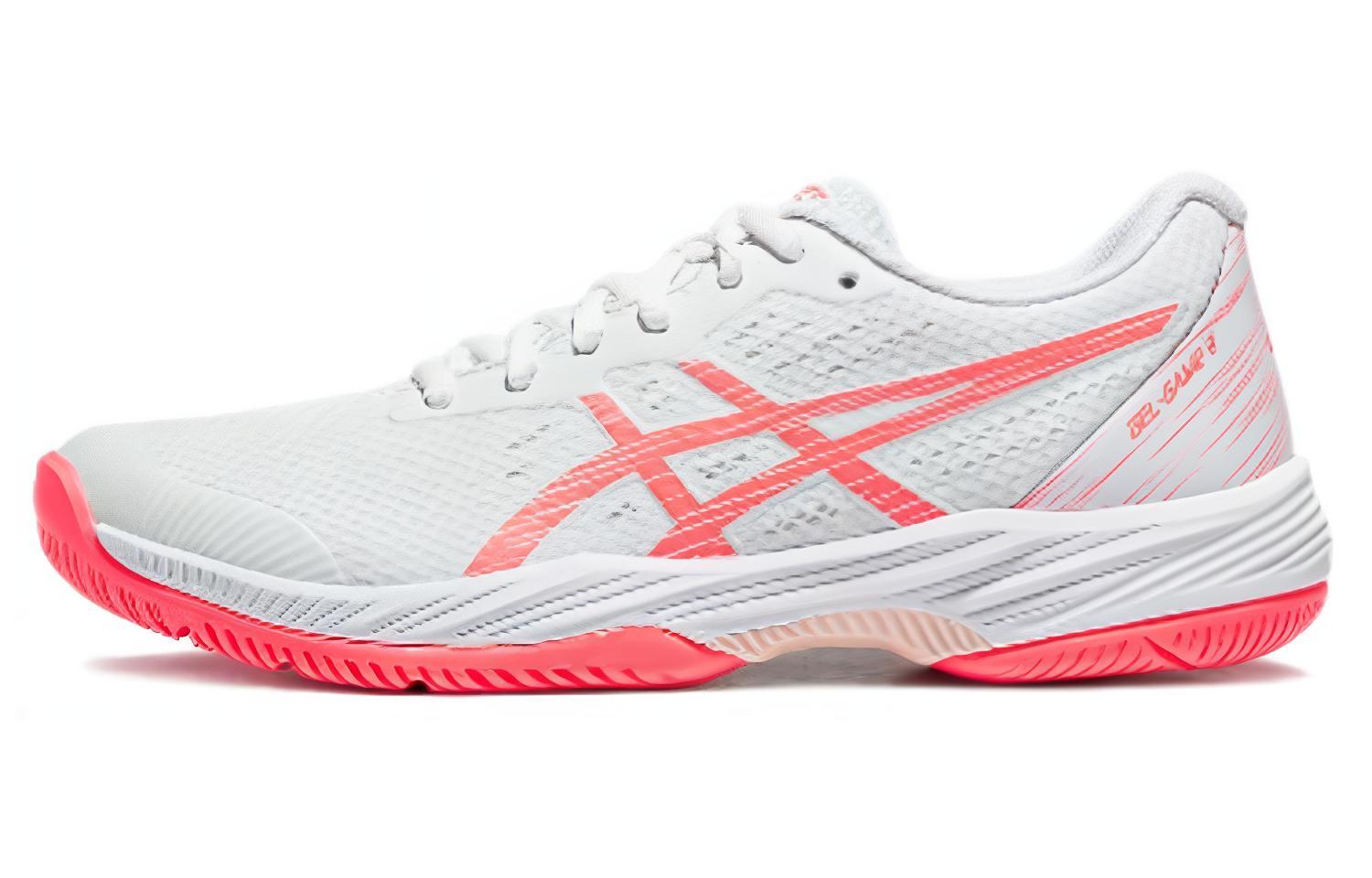 ASICS Gel Game 9 Белый Солнечный Коралл Женские 1042A211-104 35.5
