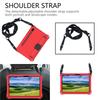 Samsung S9/S8 Tablet EVA Protective Case for Kids - Honeycomb Design with Hand Strap and Full Coverage Anti-Drop Protection.