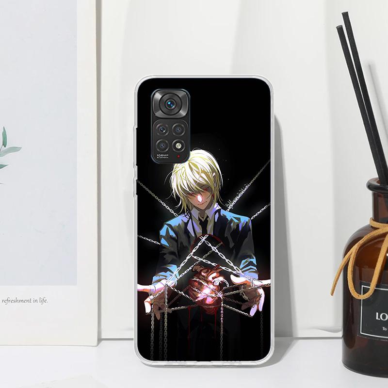 Huner X-Hunters Kurapika Phone Case For Xiaomi Redmi Note 15 13 14S 14 Pro Plus 12S 11S 10S 12 11E 10 11T Art Fundas Back Cover