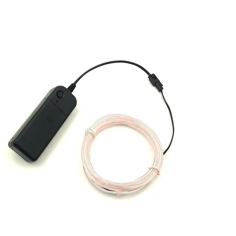 Vibrant Neon Led Light Glow El Wire String Rope For Stunning Party Decorations
