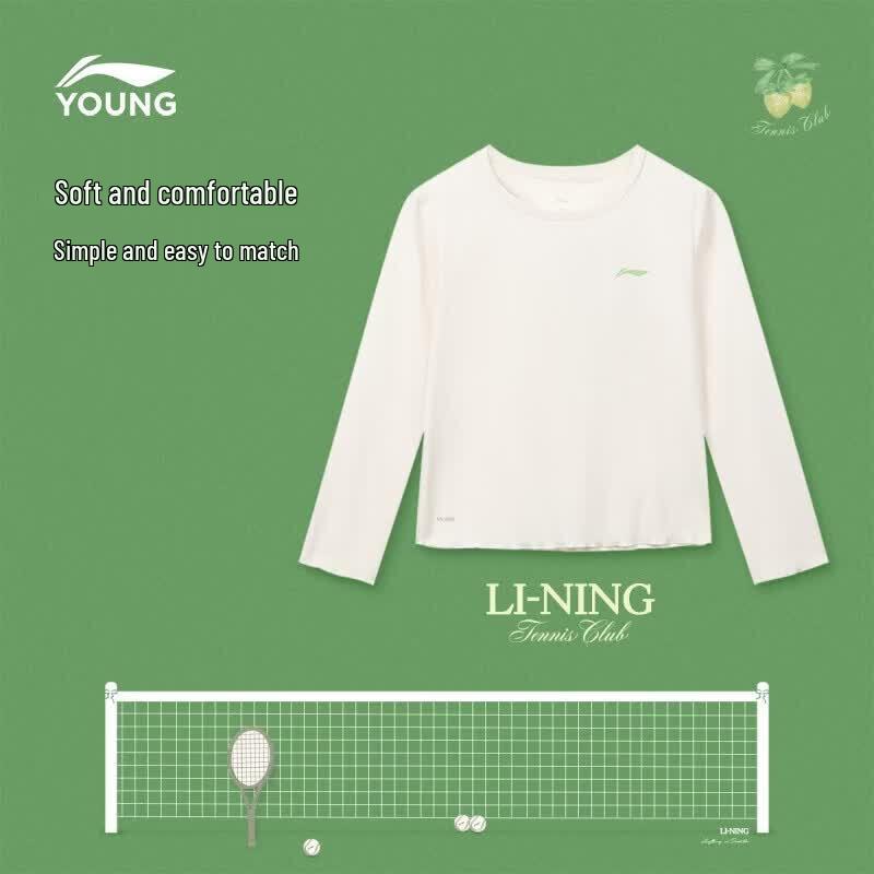 Li-Ning Girls Ice Feel Sun Protection Long Sleeve Tennis Top 170