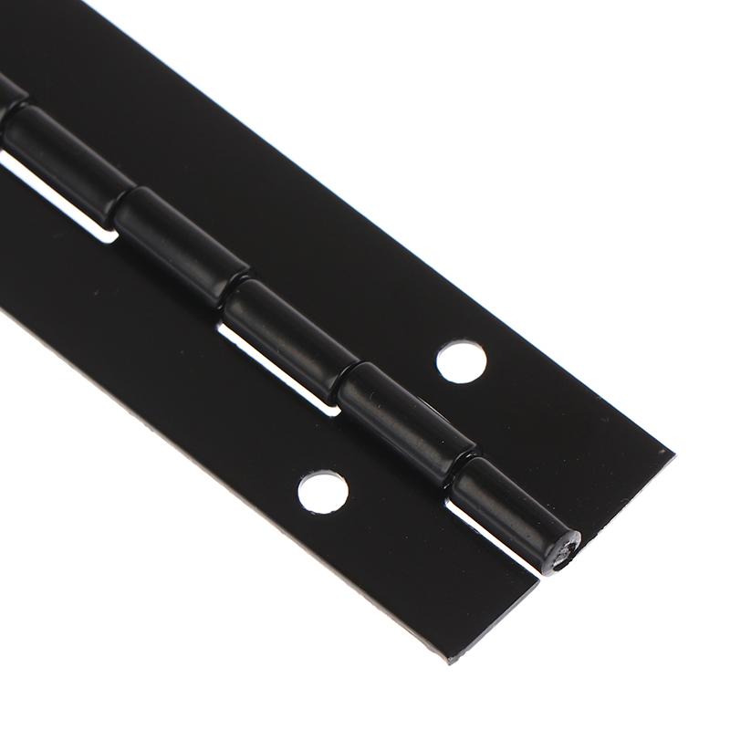 270stupňová otevřená dlouhá linka L 380/153 mm Š 26 mm Železná černá Kontinuální klavírní pant Nábytek Šperky Dárek S bezplatnými šrouby