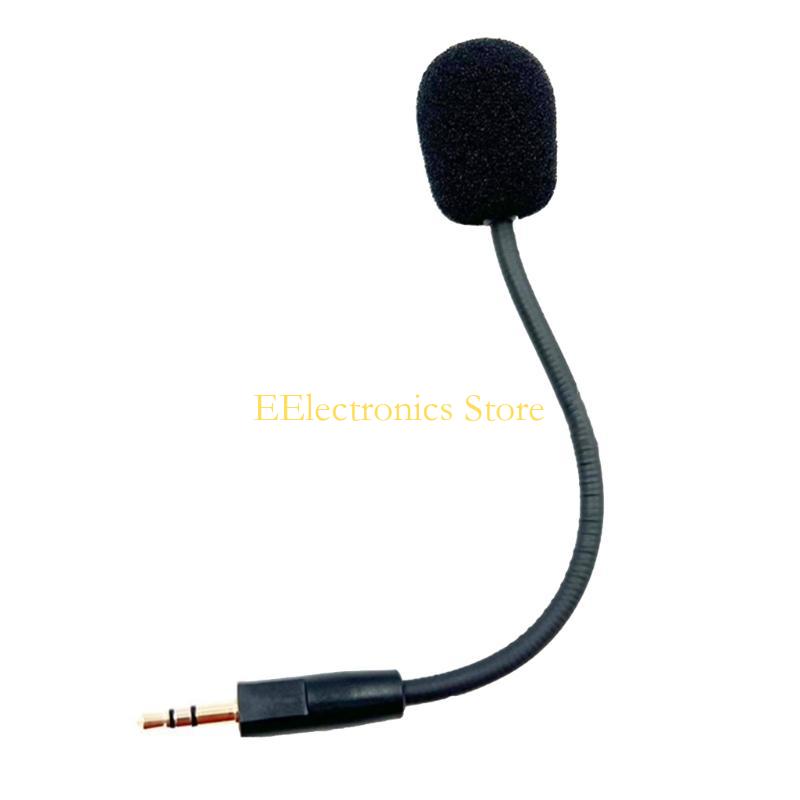B03C Replacement Microphone for Hyper X Cloud Orbit S Noise Cancelling Gaming Headsets 3.5mm Detachable Mic
