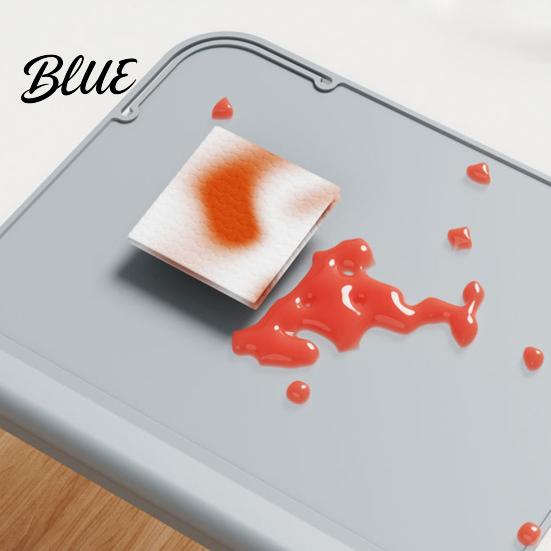 Kitchen Dining Essentials Silicone Placemat for Toddlers Non-Slip Food Grade Baby Eating Mat Portable Waterproof Craft Mat Table with Safety