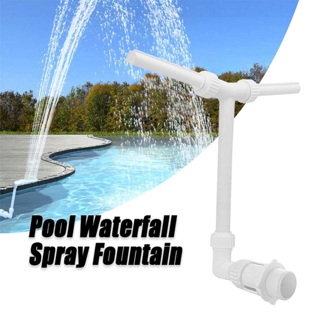 Cooling Spray Head Waterfall Pool Sprinkler Fountain Waterfall Fountain  Backyard