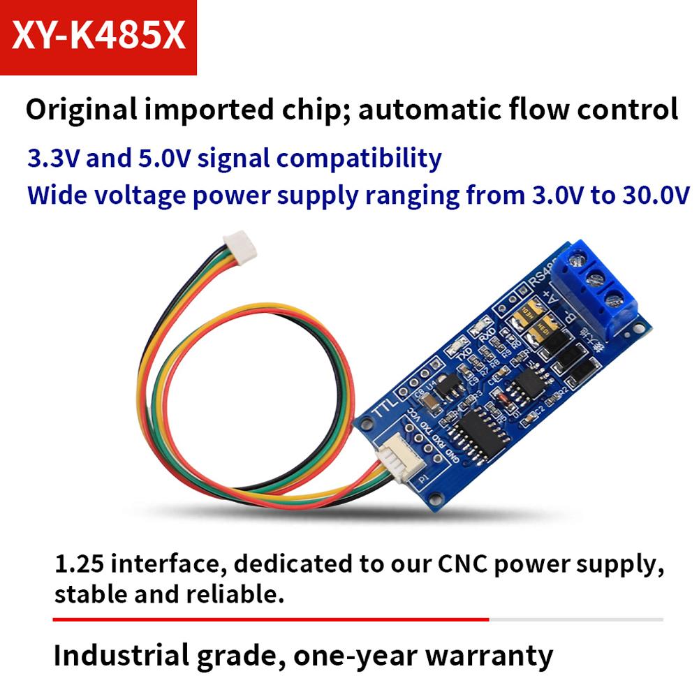 Digital likestrømsspenningsregulator Strømforsyningsmodul Full visningsvinkel VA LCD-fargeskjerm